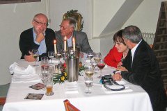 Betsy, Rolf, Gisela und Blacky.