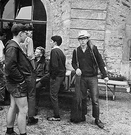 Klassenfahrt nach Koblenz 1963.