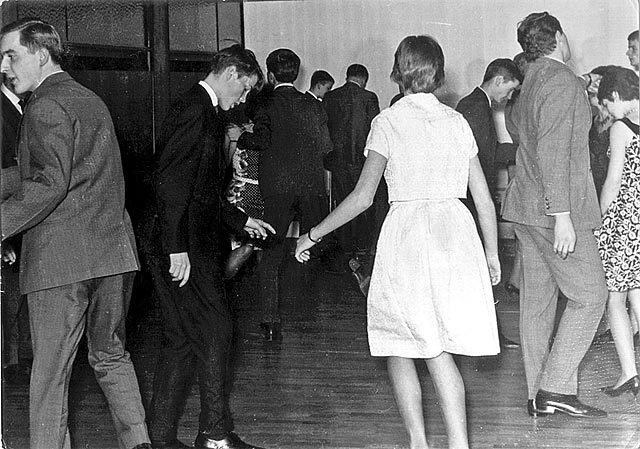 Hier ist die Fete im vollen Gange.