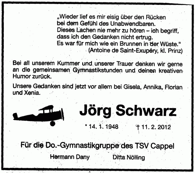Traueranzeige 5